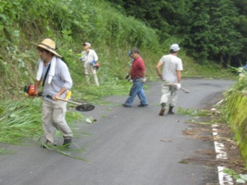 俵峰地域保全会（静岡市）