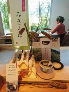 【五穀屋】　五穀屋と地元ＮＰＯが育てた「あわ」で 作ったあわ餅「みさくぼ」発売!　(一社一村しずおか運動「NPO法人　こいねみさくぼ　×　有限会社　春華堂」)